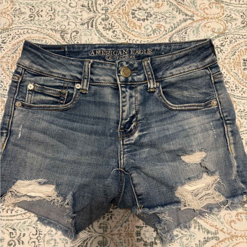 American Eagle cut off shorts size 2